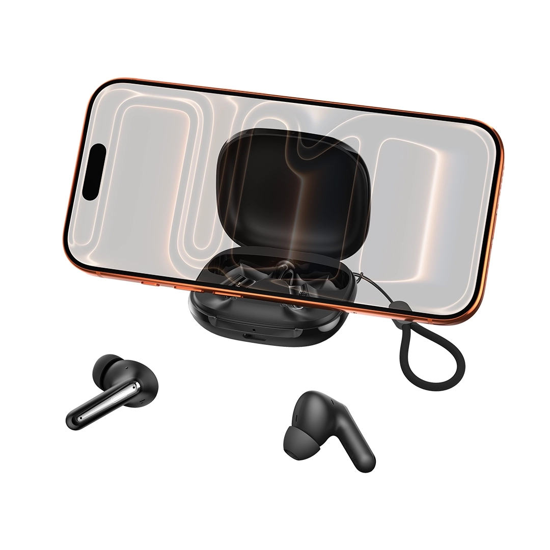XO G53 ANC ENC BT 5.4 Battery 300mAh Playtime 6H Pods 2-in-1 Phone Stand Gadget TWS thumbnail 2