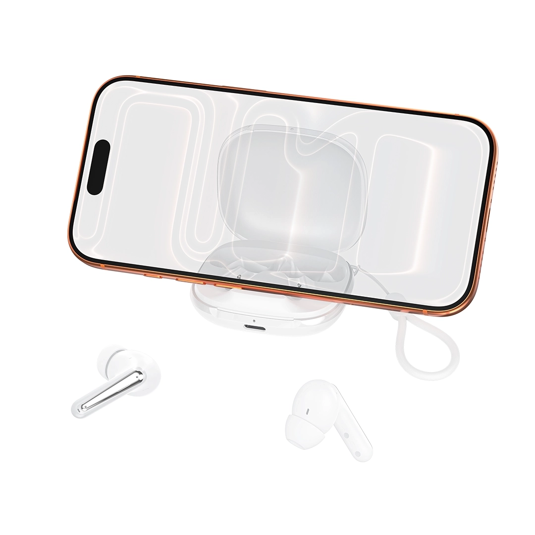XO G53 ANC ENC BT 5.4 Battery 300mAh Playtime 6H Pods 2-in-1 Phone Stand Gadget TWS thumbnail 3
