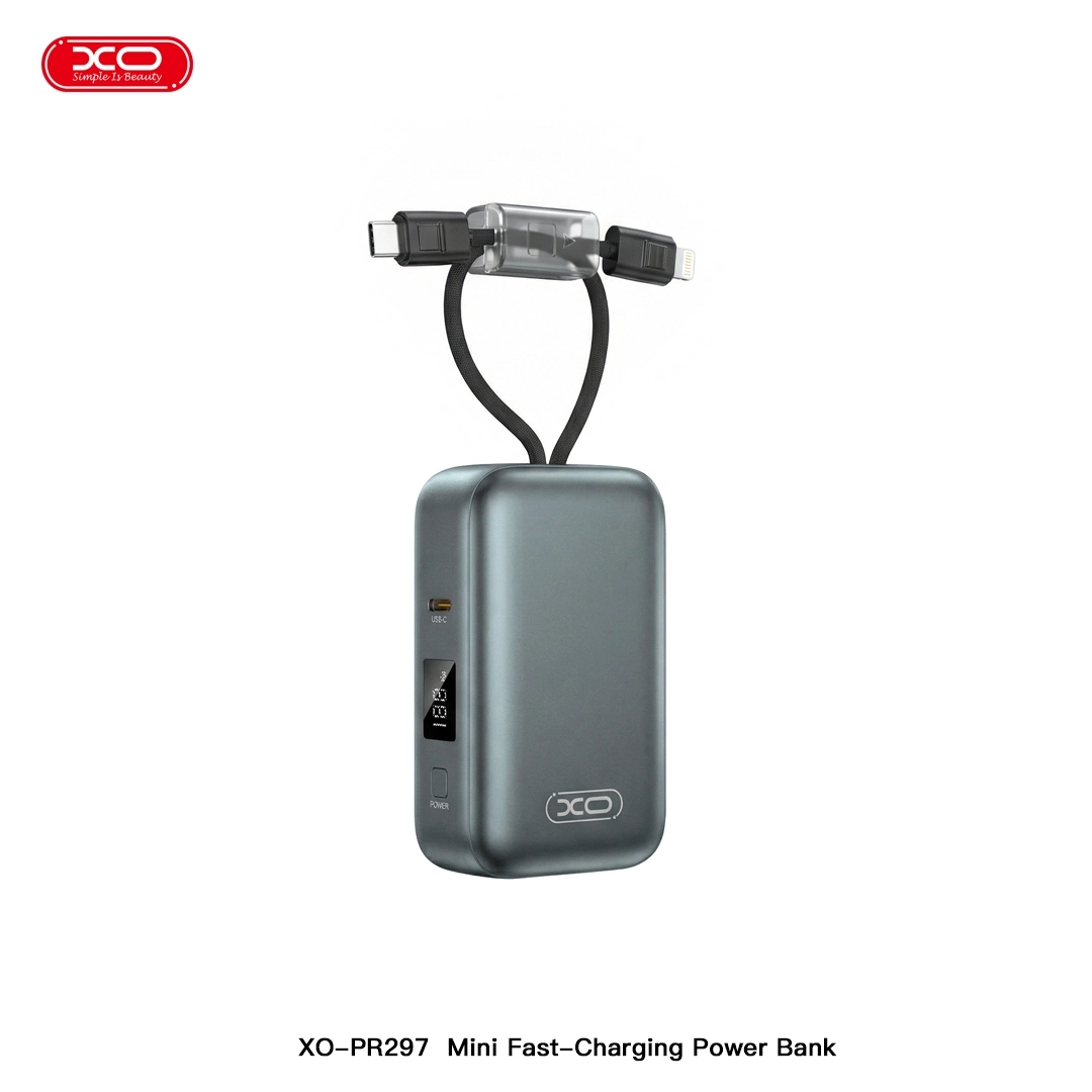 XO PR297 10000mAh 22.5W Digital Display Fast Charging Power Bank thumbnail 3