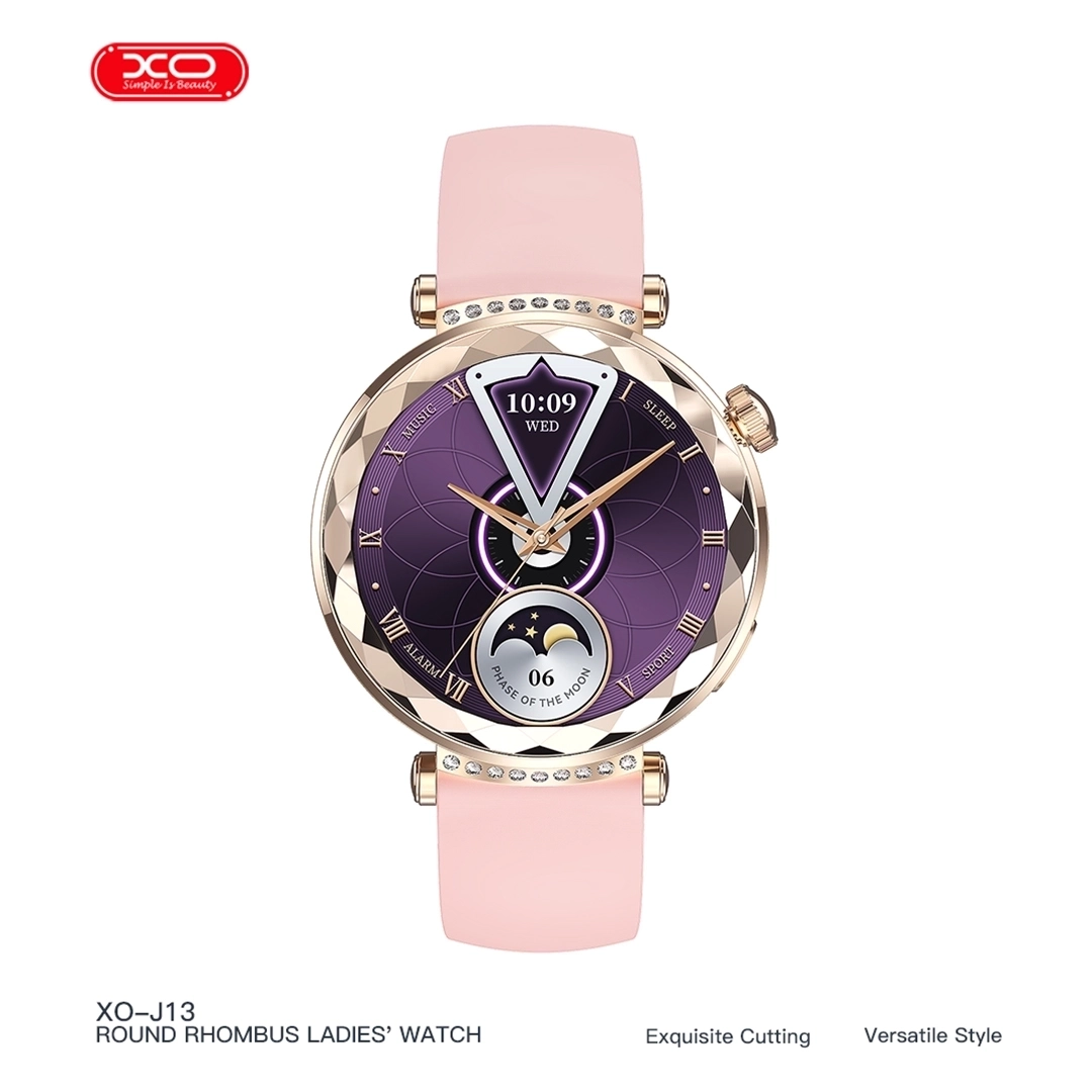 XO-J13 AMOLED Screen Round Rhombus Women's Watch