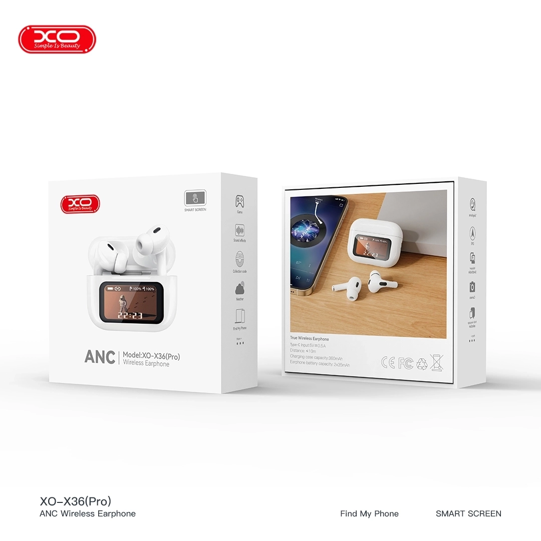 XO-X36 Pro | ANC TWS Earbuds with Touch Control thumbnail 4